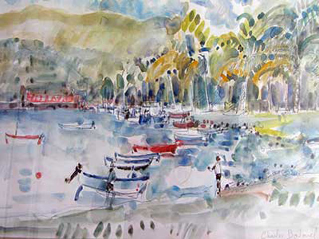 3-I48 Saint-Gilles_La Réunion 1984_Aquarelle 62x37